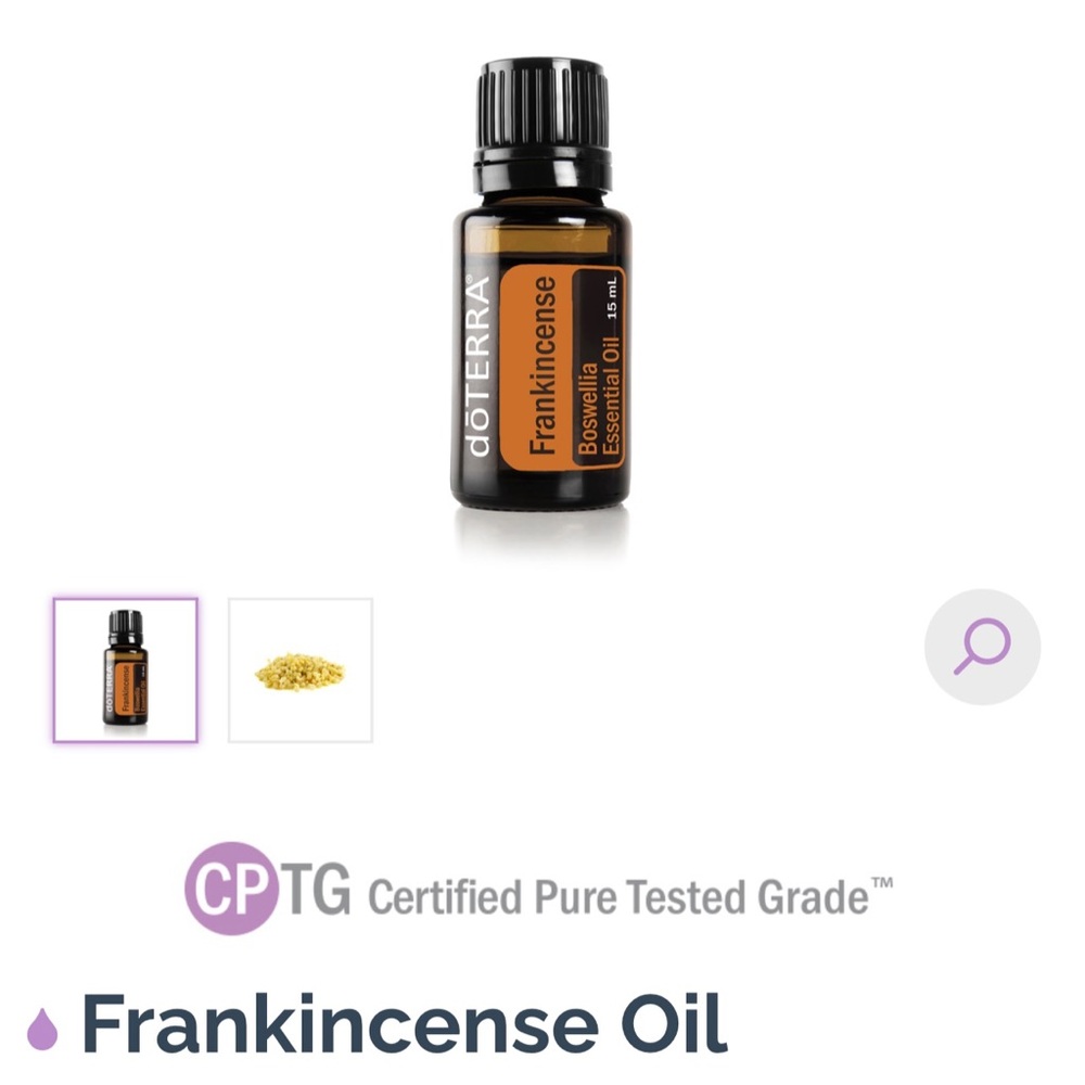 COPY - New DOTERRA Frankincense oil 15 ml